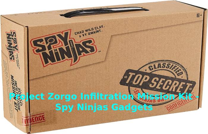 Project Zorgo Infiltration Mission Kit - Spy Ninjas Gadgets