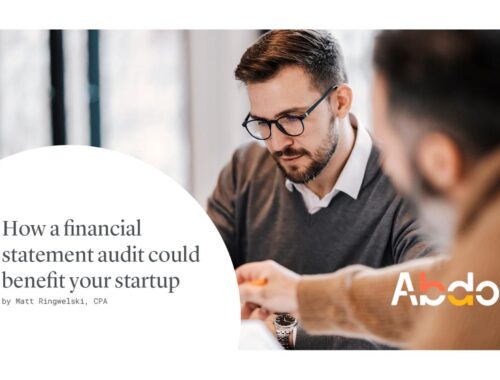 Financials Startups Audits: Why, When, and How